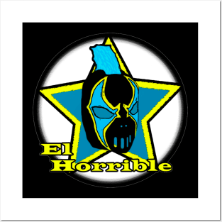 EL HORRIBLE BLUE Posters and Art